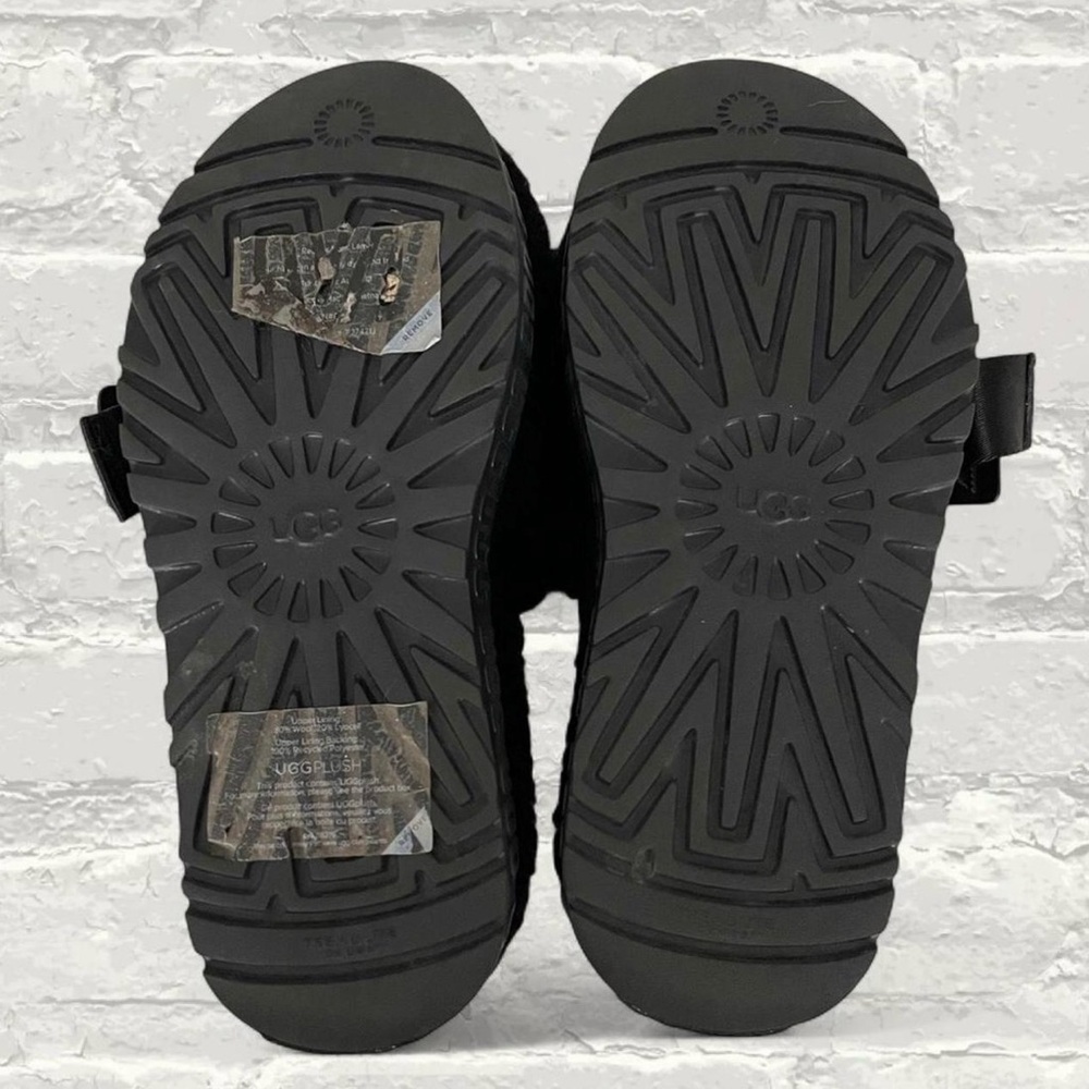 UGG Fluffita Platform Sandal in Black - Picture 5 of 7